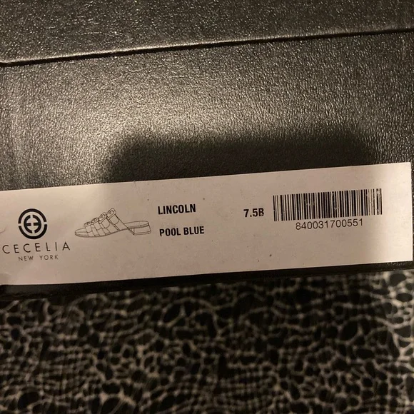 Cecelia New York Woman’s Lincoln Slide Sandal Sz 7.5 - Picture 3 of 9